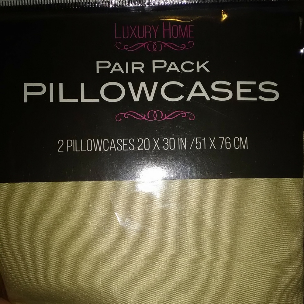 3/$25 Luxury Home 2pc pillowcases